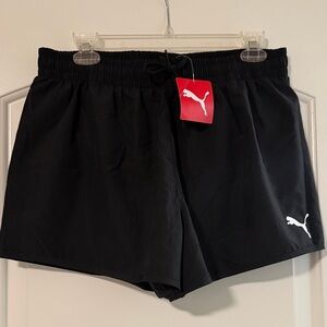 Puma Black Sports Shorts